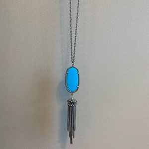 Blue Kendra Scott necklace